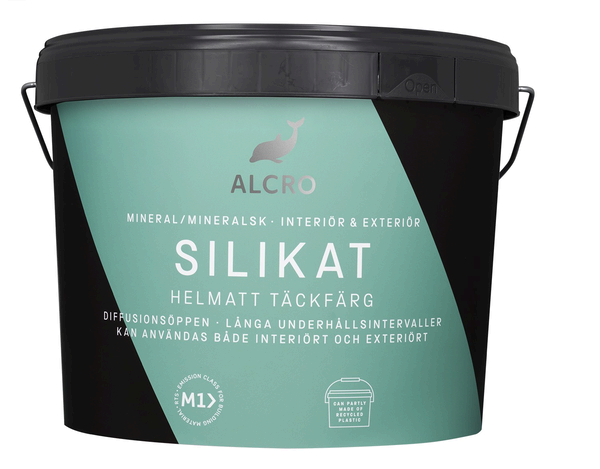 Silikat Helmatt Täckfärg