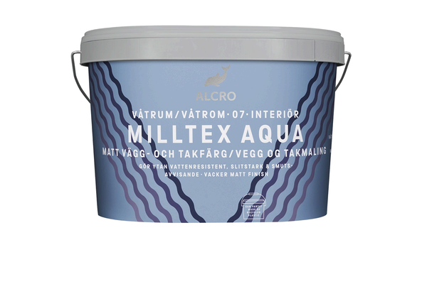 Milltex Aqua Matt Täckfärg