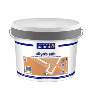 Bâtir - Peinture Mur & Plafond Blanc - Gamme Chantier - 15L Bon po