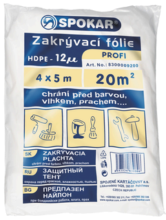 Spokar Fólia zakrývacia HDPE