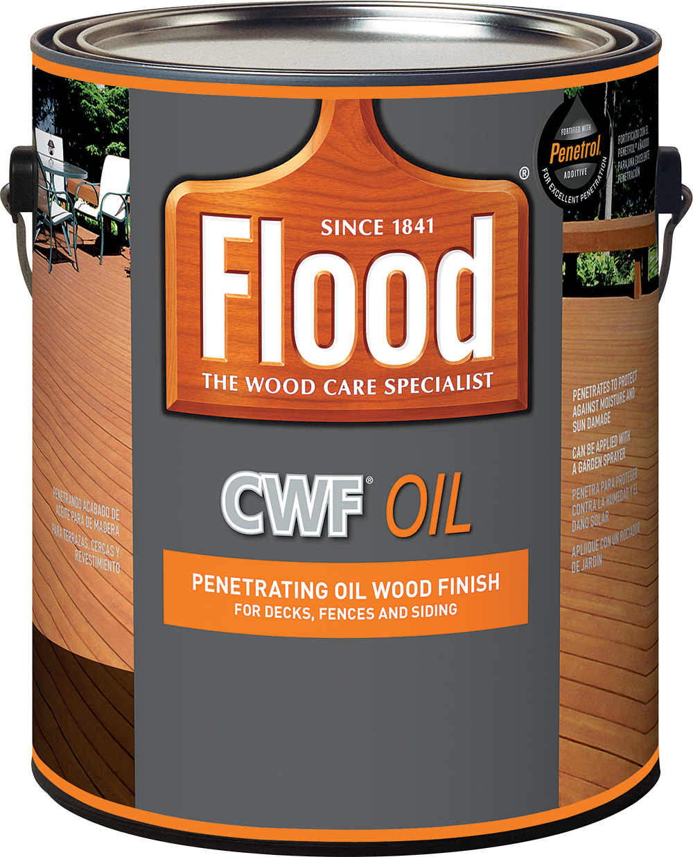 FLOOD® CWF®-OIL Penetrating Oil Wood Finish