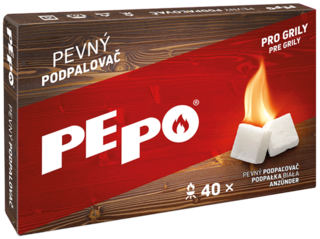 PE-PO pevný podpalovač